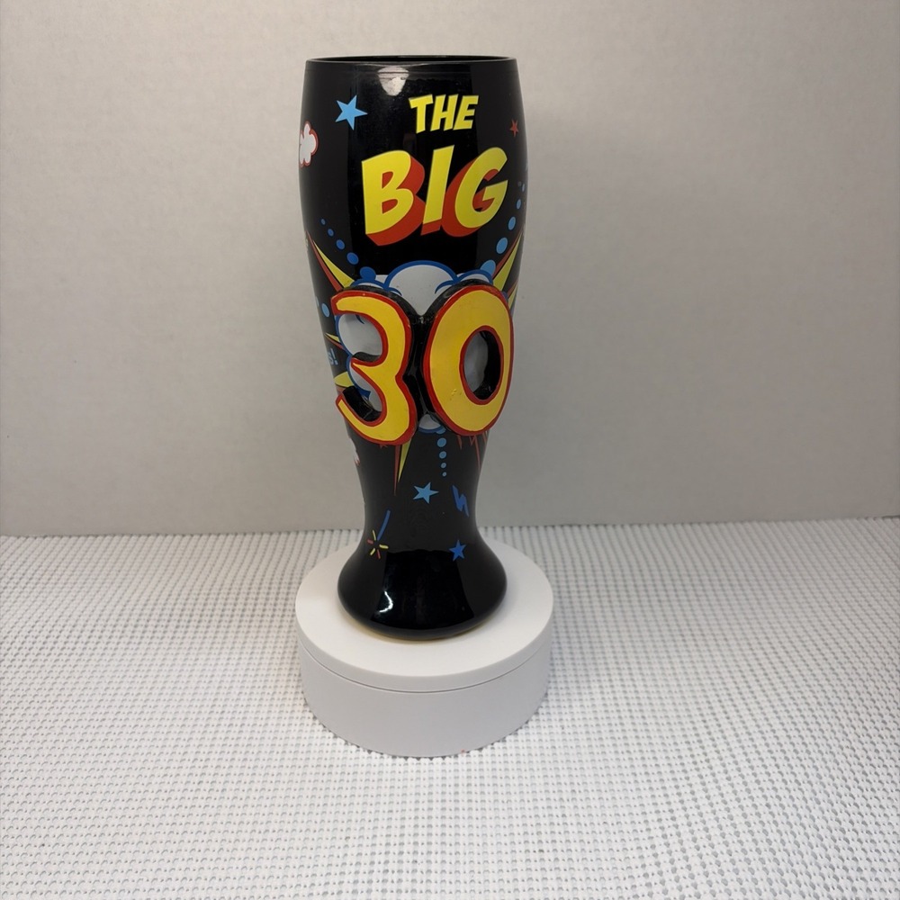 The Big "30" Happy Birthday Cup Top Shelf